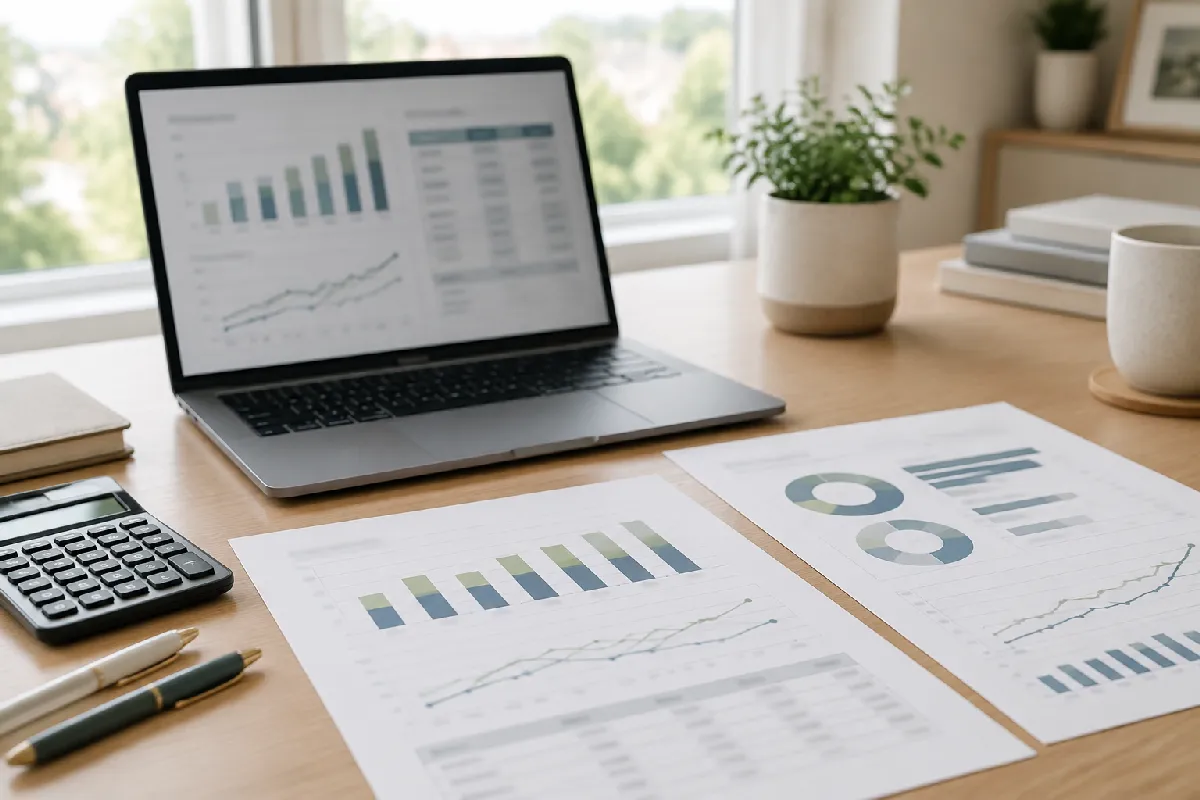 Financial analysis comparing different investment property loan structures